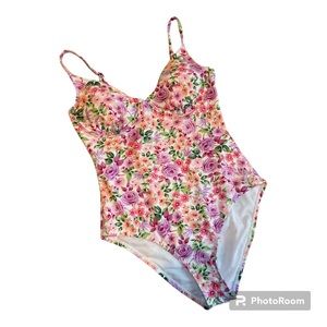True Craft Floral Bathing Suit